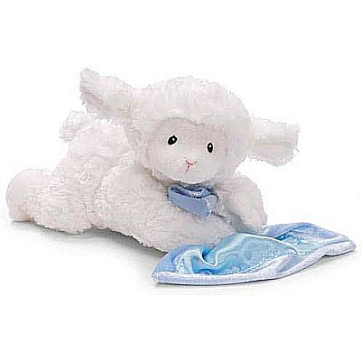 Lena Lamb Sound Toy Blue, 9"