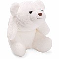 Snuffles Polar Bear Plush by GUND - 10in White