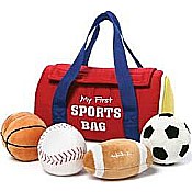 My 1St Sports Bag Playset, 8 In