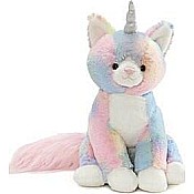 Rainbow Shimmer Caticorn, 9 In