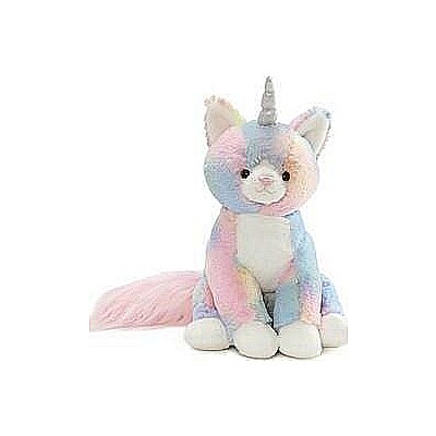 Rainbow Shimmer Caticorn, 9 In