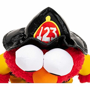 Sesame Street Fireman Elmo, 9.5 In