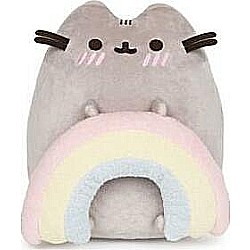 Pusheen With Rainbow Plush