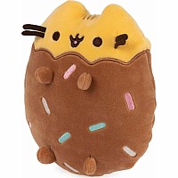 Pusheen Chocolate Dipped Cookie Squisheen, 6 In