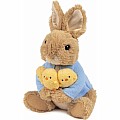 Peter Rabbit Holding Chicks, 9.5 In