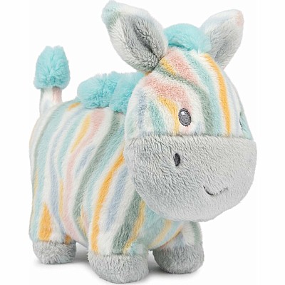 Safari Friends Zebra With Chime, 7 In