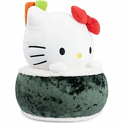 Hello Kitty Sushi Plush, 10 inch 