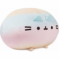 Rainbow Round Pusheen Squisheen Plush , 11 In