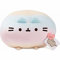 Rainbow Round Pusheen Squisheen Plush , 11 In