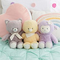 Gund 100% Recycled Lamb, Lilac, 13 In