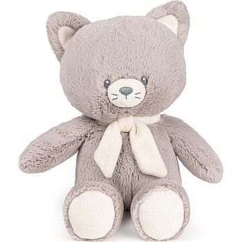 Gund 100% Recycled Kitten, Gray