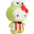 Hello Kitty Keroppi  Plush, 9.5 In