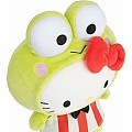 Hello Kitty Keroppi  Plush, 9.5 In