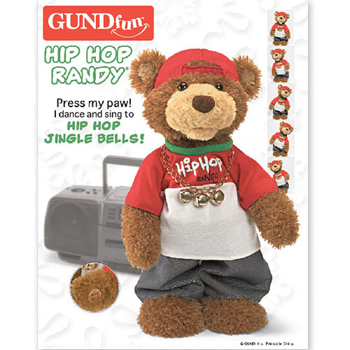 hip hop randy singing christmas bear