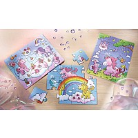 Unicorn Glitterluck Set of 3 Puzzles