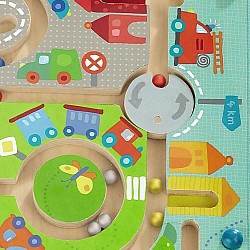 Town Maze Magnetic Game 