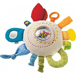 Teether Cuddly Rainbow Round