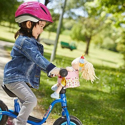 Doll Bicycle Seat- Flower Meadow