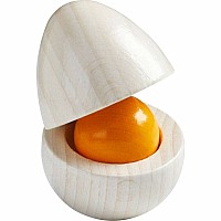 Wooden Eggs with Removable Yolk Play Food