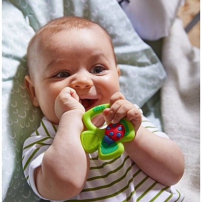 Shamrock Silicone Teether