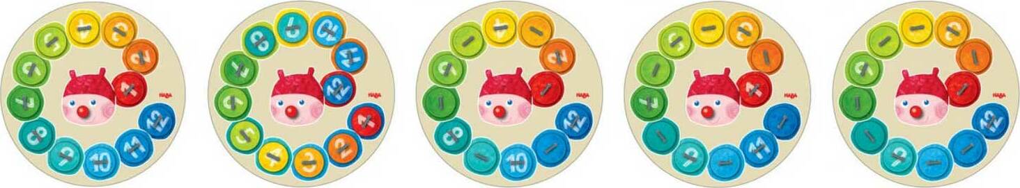 Rainbow Caterpillar Counting Threading Game