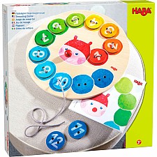 Rainbow Caterpillar Lacing Board