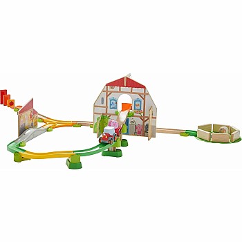 Kullerbu Farmyard Play Track Starter Set with Sound