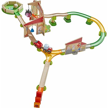 Kullerbu Farmyard Play Track Starter Set with Sound