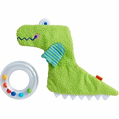 Crocodile Rattle with Removable Teething Ring