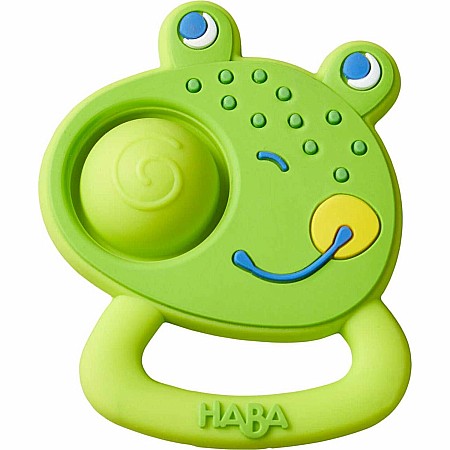 Popping Frog Silicone Teething Toy