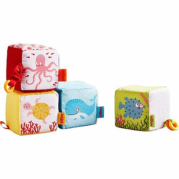 Marine World Soft Baby Discovery Cubes