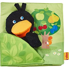 Orchard Cloth Book with Raven Finger Puppet