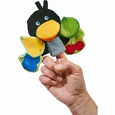 Orchard Cloth Book with Raven Finger Puppet