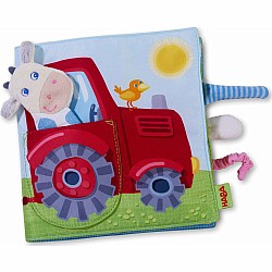 Down on the Farm Soft Book with Cow Puppet