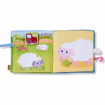 Down on the Farm Soft Book with Cow Puppet