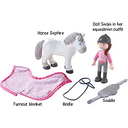 Little Friends Rider Sanya and Horse Saphira Play Set