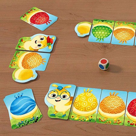 Rainbow Caterpillar Arranging Game