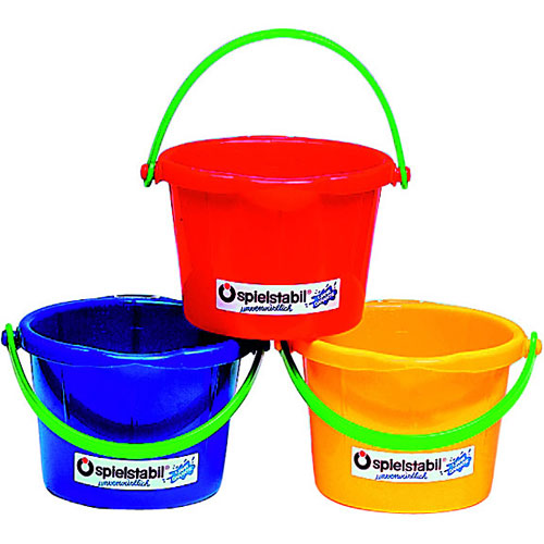 Spielstabil Small Sand Pail (One Bucket Included - Colors Vary)