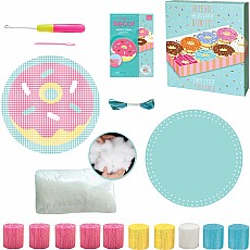 Totally Deco! Donut Latch Hook Pillow Set