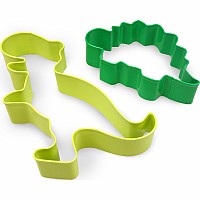 Dinosaur Set Of 2 Cookie Cutters