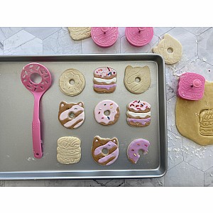 Donut Shoppe Cookie Stamp & Flipper Set