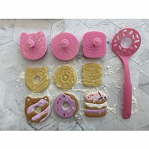 Donut Shoppe Cookie Stamp & Flipper Set