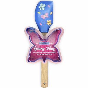Spring Fling Butterfly Cookie Cutter Set With Spatula