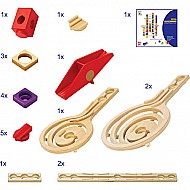 hape quadrilla twist and rail