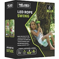 LED Climbing Rope Swing 8ft