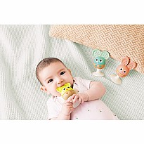 Cheery Critter Rattle Trio