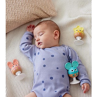 Cheery Critter Rattle Trio