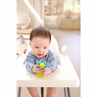 Rattle & Teether Blue