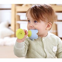 Rattle & Teether Blue