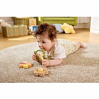 Artful Flowers Rattle Trio